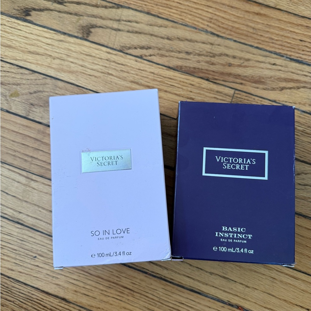 Victoria's Secret So In Love and Basic Instinct Perfume Set